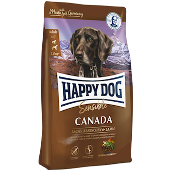 Happy Dog - Sensible Canada Salmon, Rabbit & Lamb 11 kg - Hund - Hundmat & hundfoder - ZOO.se