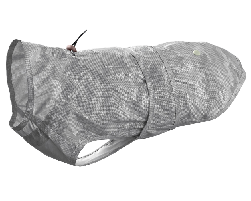 Raincoat Huka to go Polyester Silver/Reflective 35