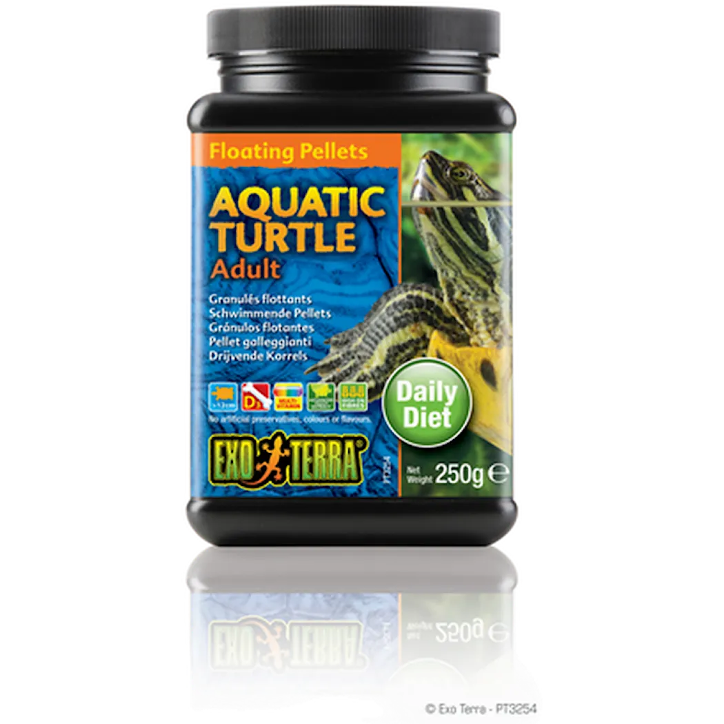 Aquatic Turtle Adult - Floating Pellets Black 250 g