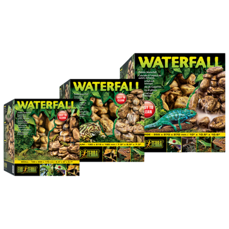Exoterra Waterfall - Pebble Waterfall