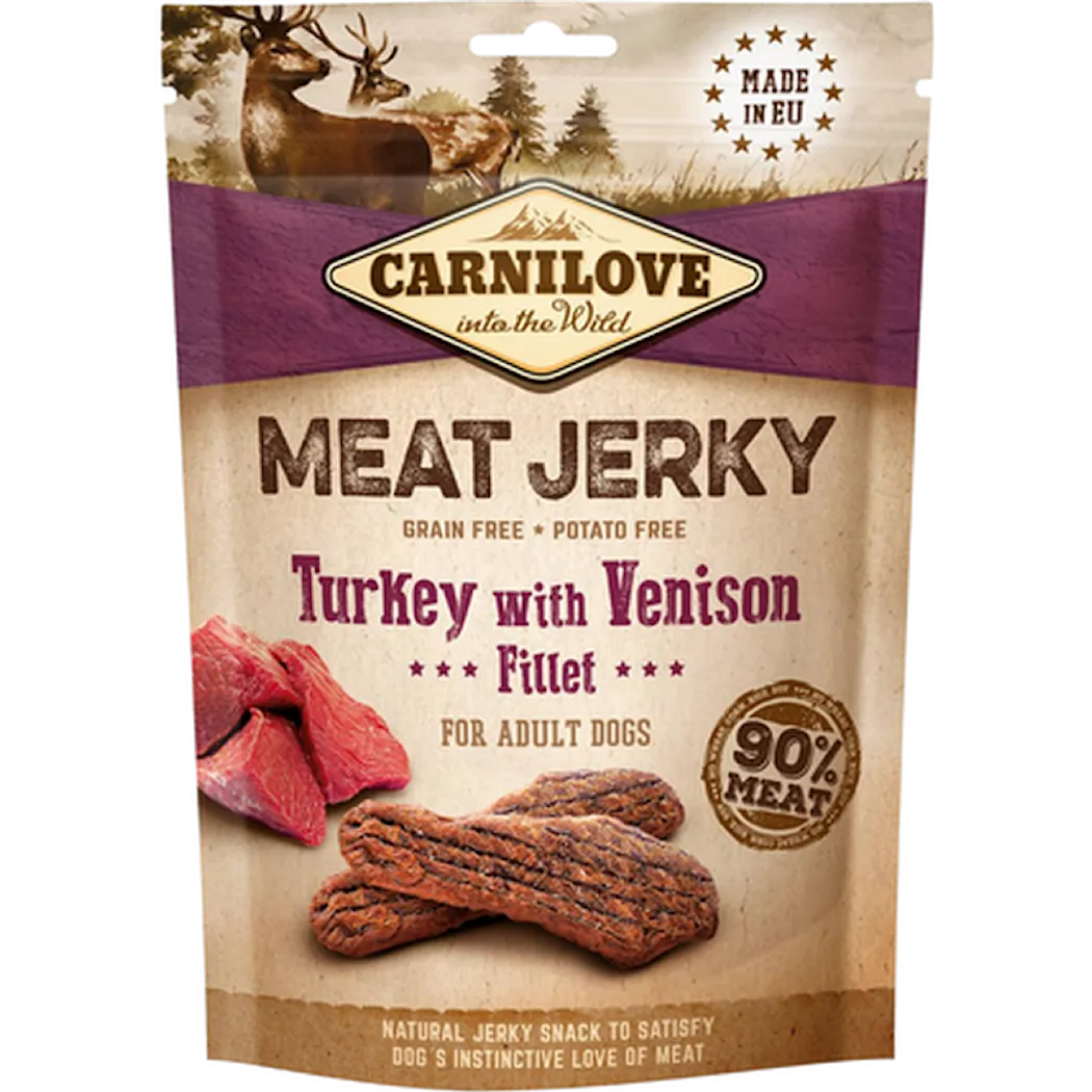 Jerky Turkey with Venison Fillet 100 g