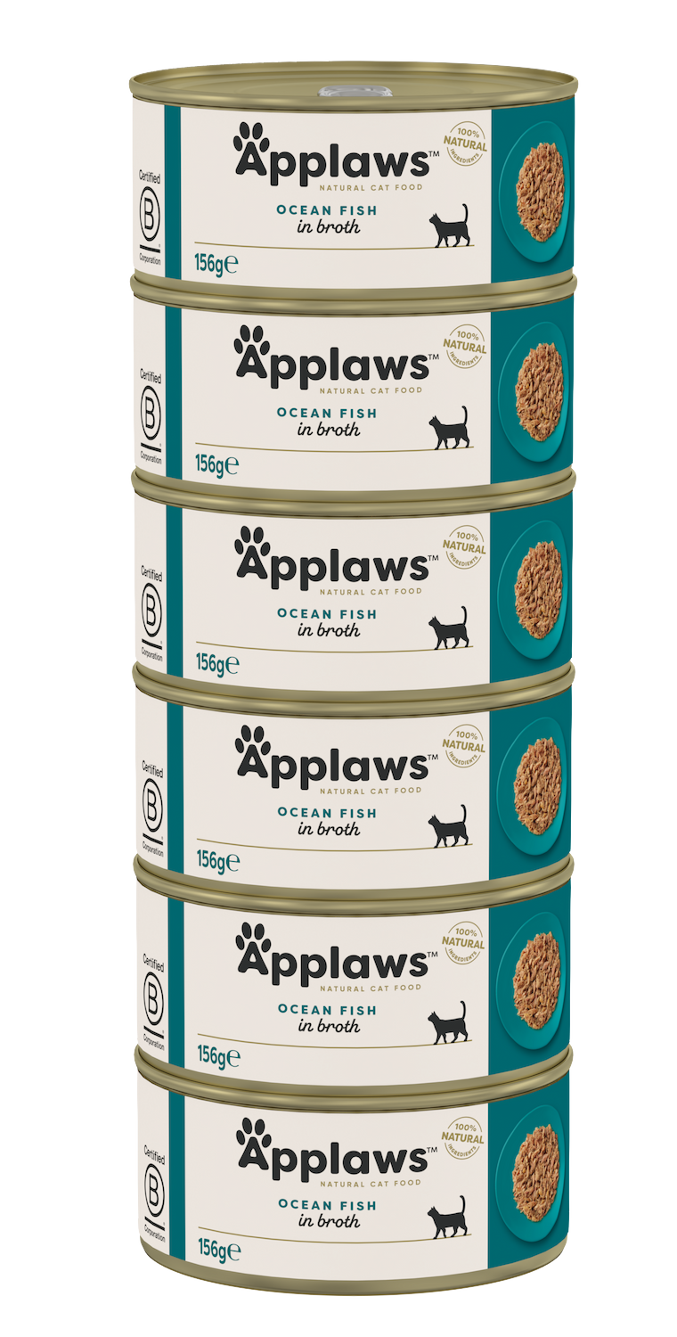 Applaws - Ocean Fish 156 g x 24 - Katt - Kattefôr & kattemat - Våtfôr og våtmat - ZOO.no
