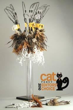 VEE Enterprises - PURRfect Crunchy Feather Cat Toy 80cm - Katt - Kattleksaker - ZOO.se