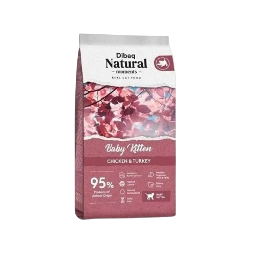 DIBAQ - Natural Moments Kitten 2kg - Katt - Kattefôr & kattemat - Tørrfôr for katt - ZOO.no