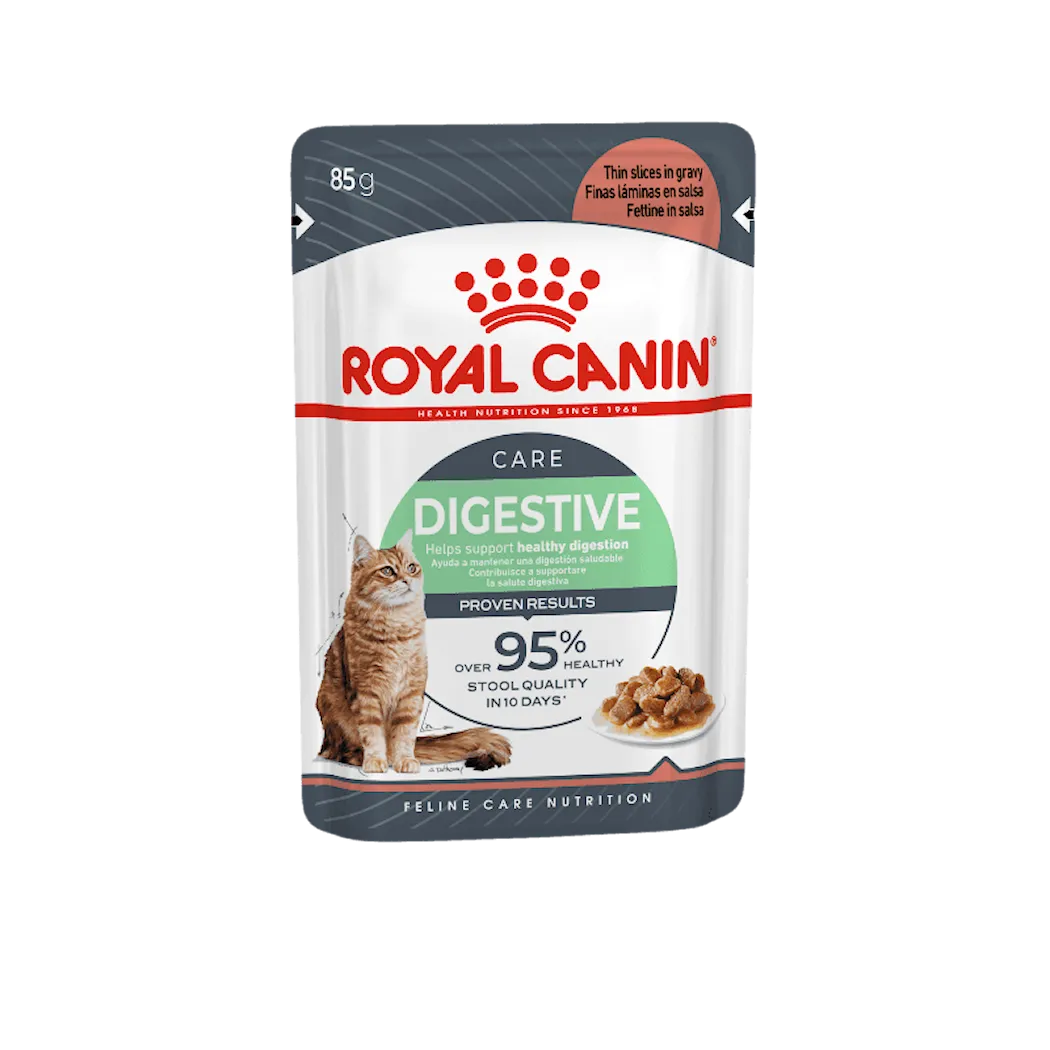 Feline Wet Digestive Care Gravy 85 g x 12 st - Portionspåsar