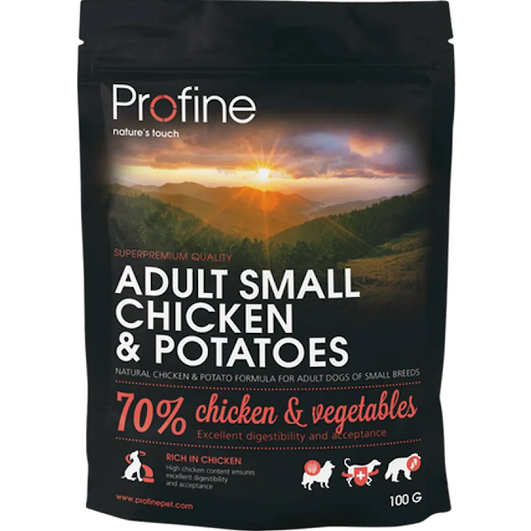 Profine Dog Dry Food Adult Small Chicken & Potatoes