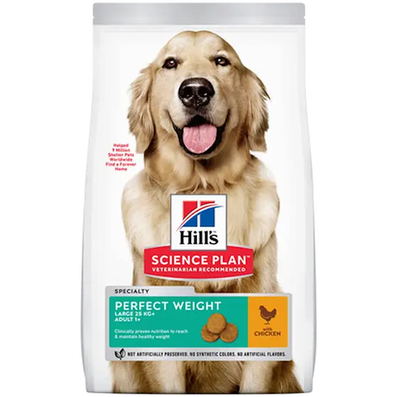 Adult Perfect Weight Large Chicken - Dry Dog Food 12 kg