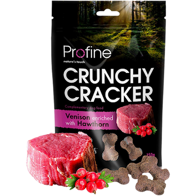 Preview of Profine Dog Crunchy Cracker Venison enriched, Hawthorn 150g