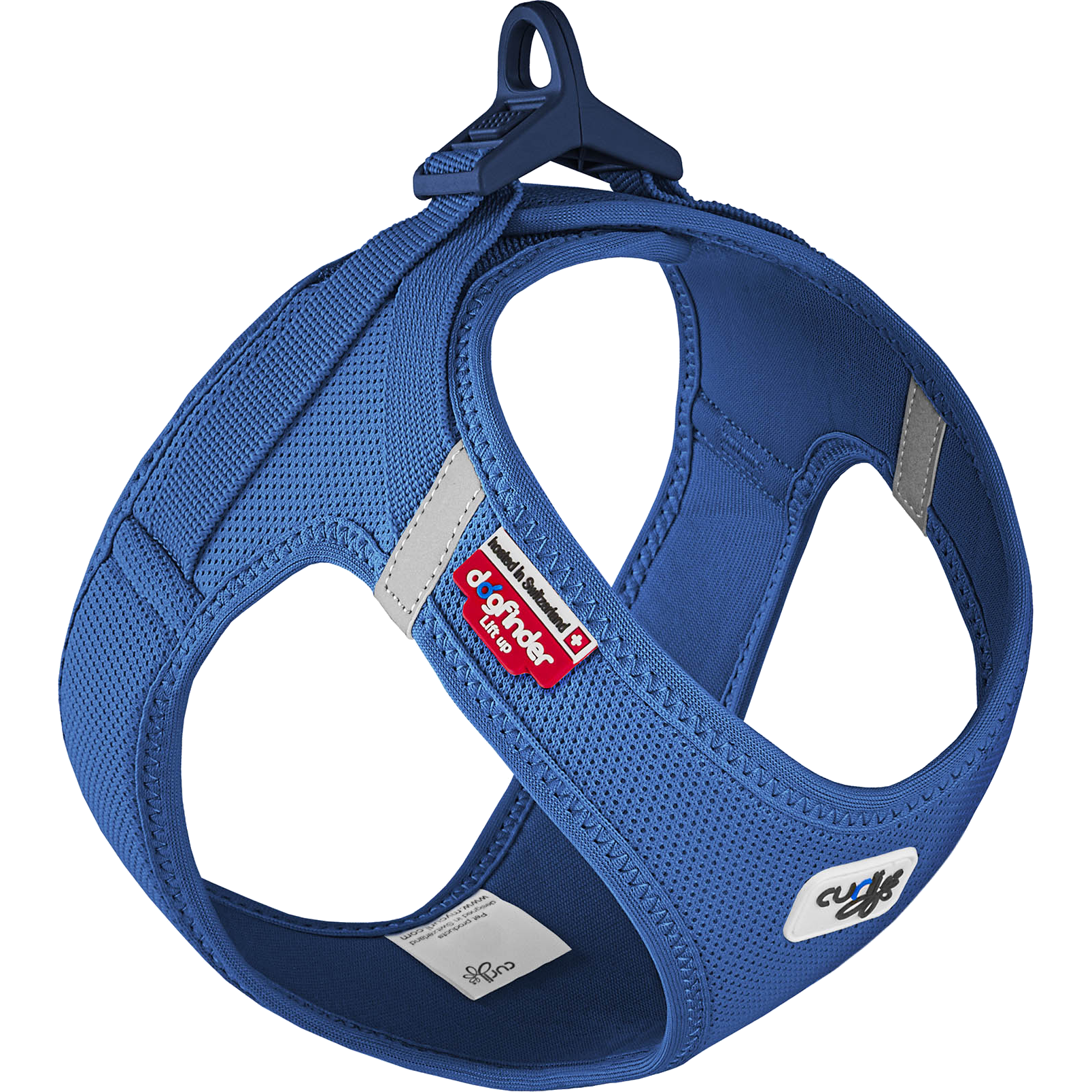 Curli - Vest Sele Clasp Air-Mesh - Step in Blå Medium - Hund - Hund - ZOO.se