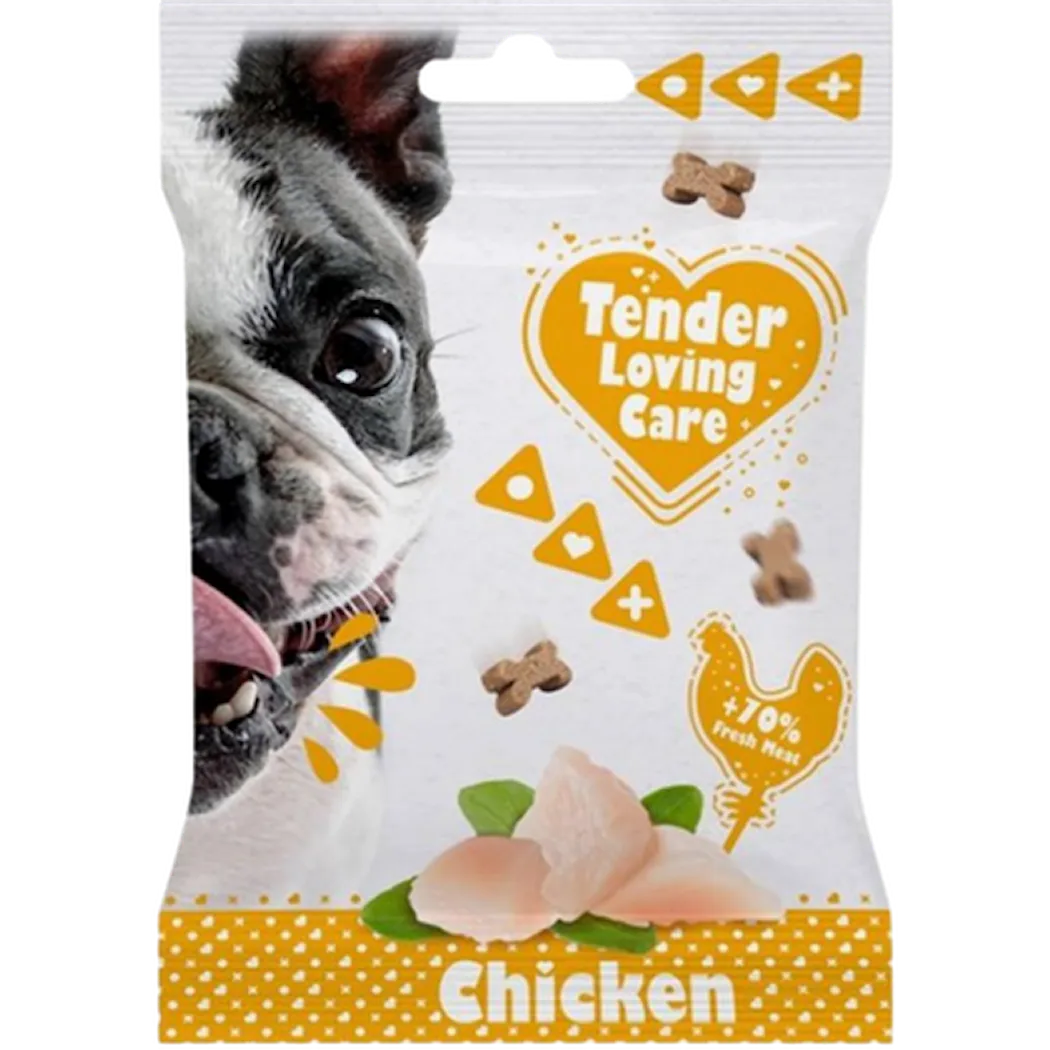 Tender Loving Care TLC Premium Soft Dog Snack Chicken 100 g