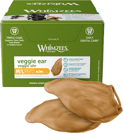 Preview of Whimzees Veggie Ear 1 x 18