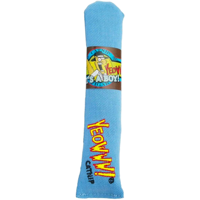 Yeowww! - Catnip Cat Toy Cigar Blue 17cm - Katt - Kattleksaker - ZOO.se