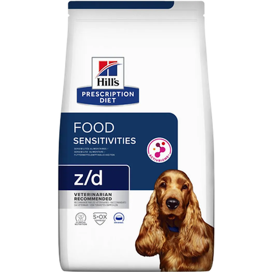 Hill's Prescription Diet Dog z/d Food Sensitivities Skin Care Original - Dry Dog Food