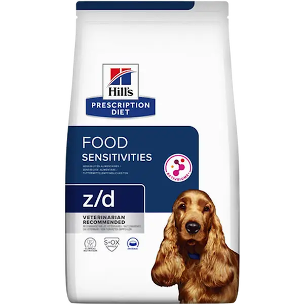 z/d Food Sensitivities Skin Care Original - Dry Dog Food 10 kg