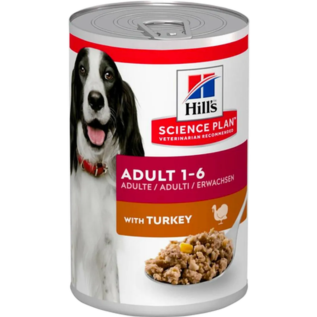 Hills Science Plan Adult Turkey Canned - Wet Dog Food