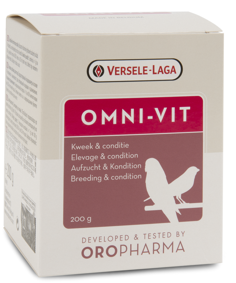 Versele-Laga - Oropharma Omni 200 g - Fågel - Fågelvård & Tillskott - Kosttillskott & Vitaminer för fågel - ZOO.se