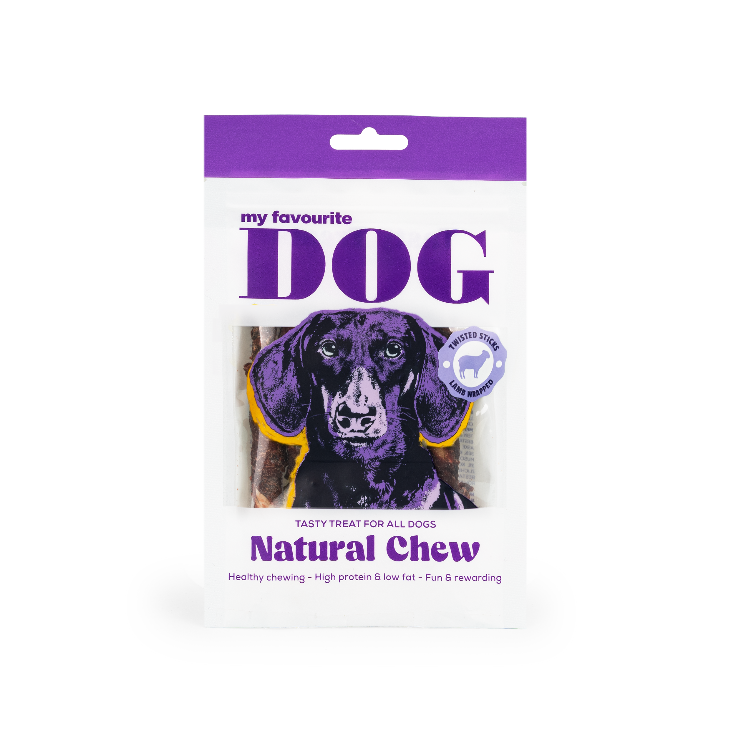 My favourite DOG - Twisted Rawhide Sticks - Lam 12 cm, 72 g, 6-pakning - Hund - Hundegodbiter & tyggebein - Tyggeruller & tyggepinner - ZOO.no