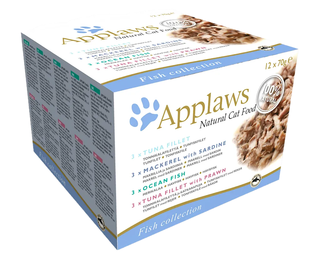 Applaws Cat Tin Fish Collection 12 x 70 g