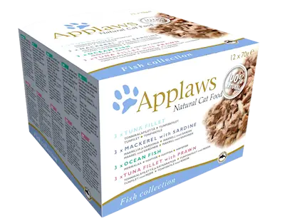 Applaws Cat Tin Fish Collection 12 x 70 gr
