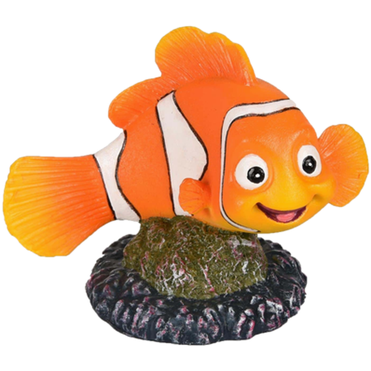 Flamingo - Aquarium Deco Leto Clownfish Orange 9 x 6 x 8 cm - Akvaristik - Akvarieinredning - ZOO.se