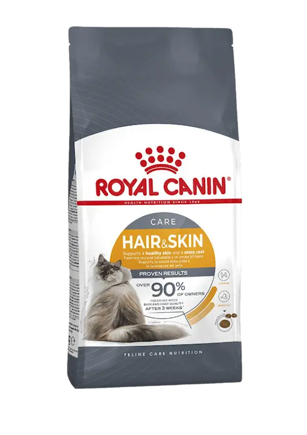 Hair & Skin Care Adult Torrfoder för katt 400 g