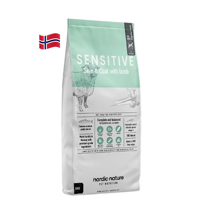 Preview of Nordic Nature Sensitive Skin & Coat Lamb 12 kg