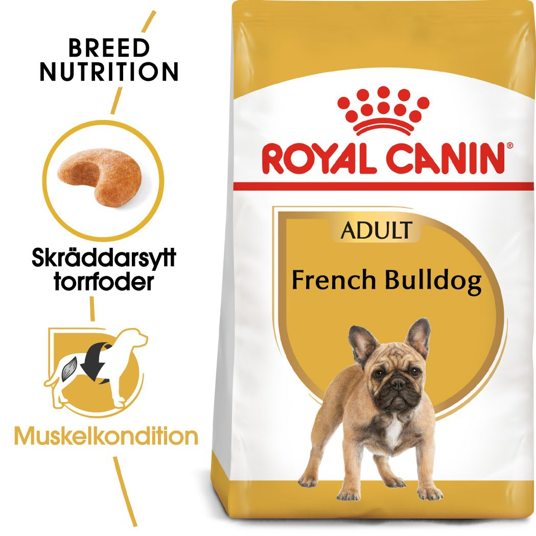 French Bulldog Adult Torrfoder för hund 3 kg