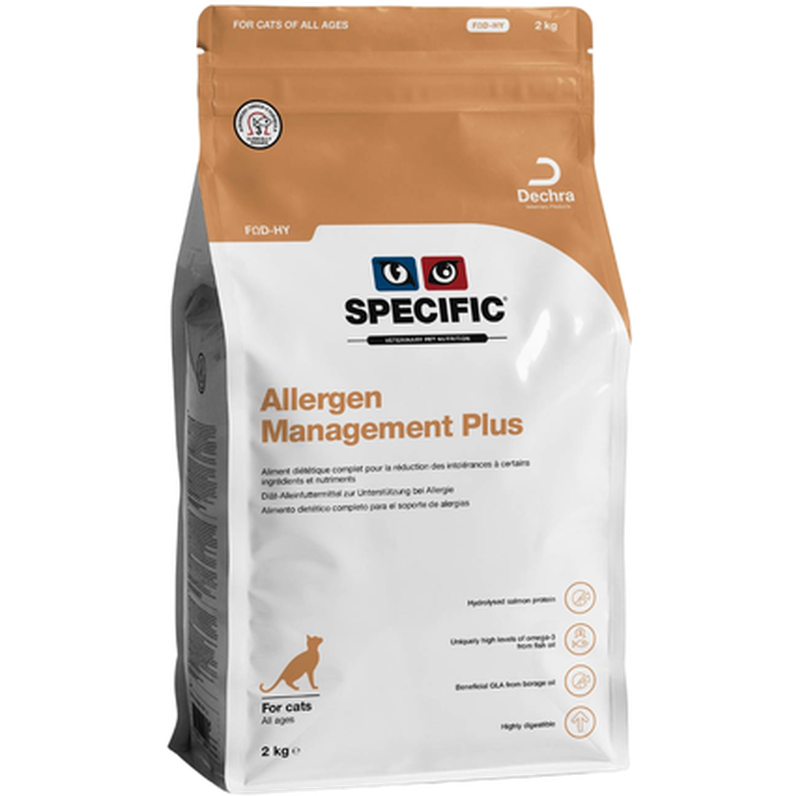 Specific - Cats FOD-HY Allergy Management Plus 400 g - Katt - Kattfoder & kattmat - ZOO.se