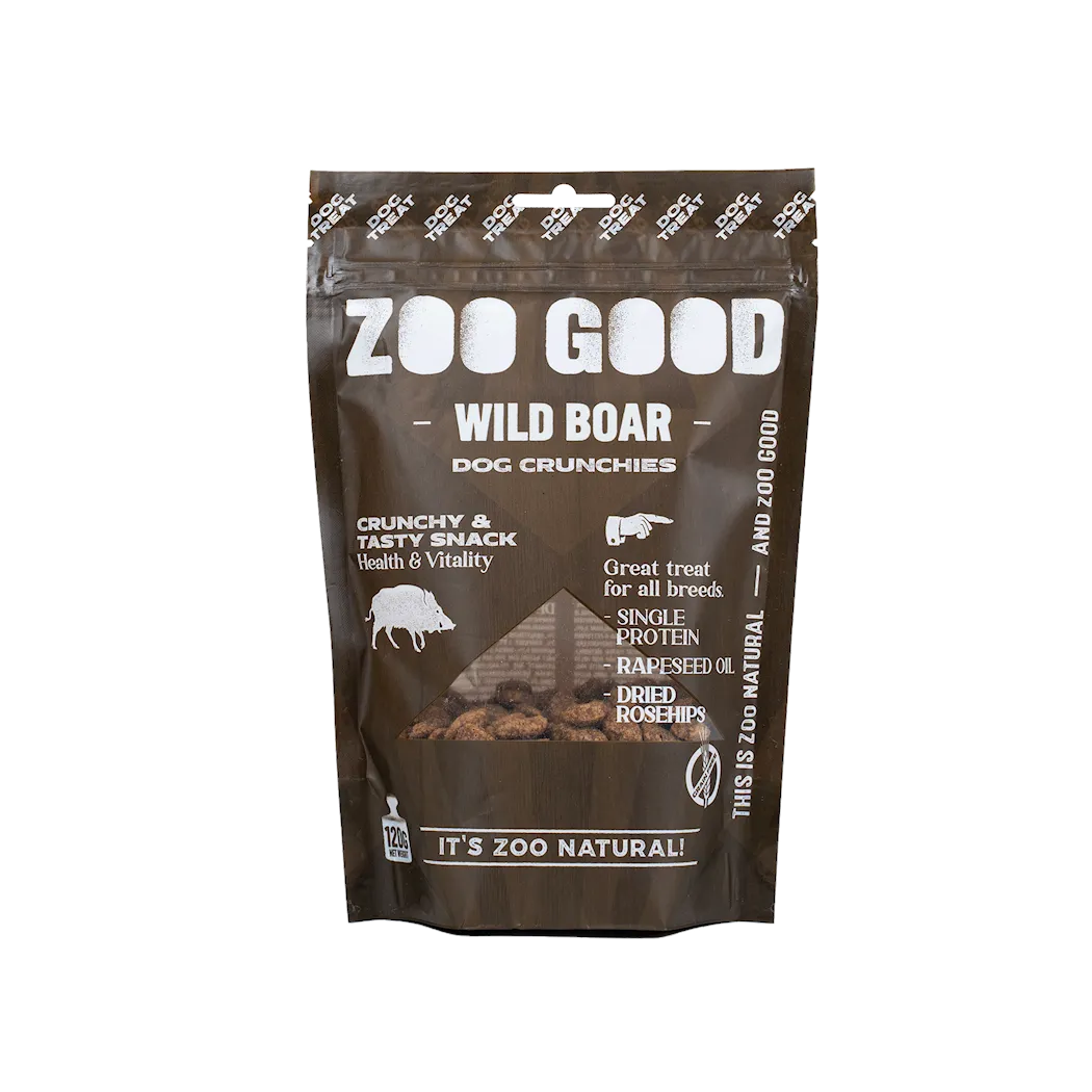 ZOO GOOD Hundgodis - Wild Boar 120g