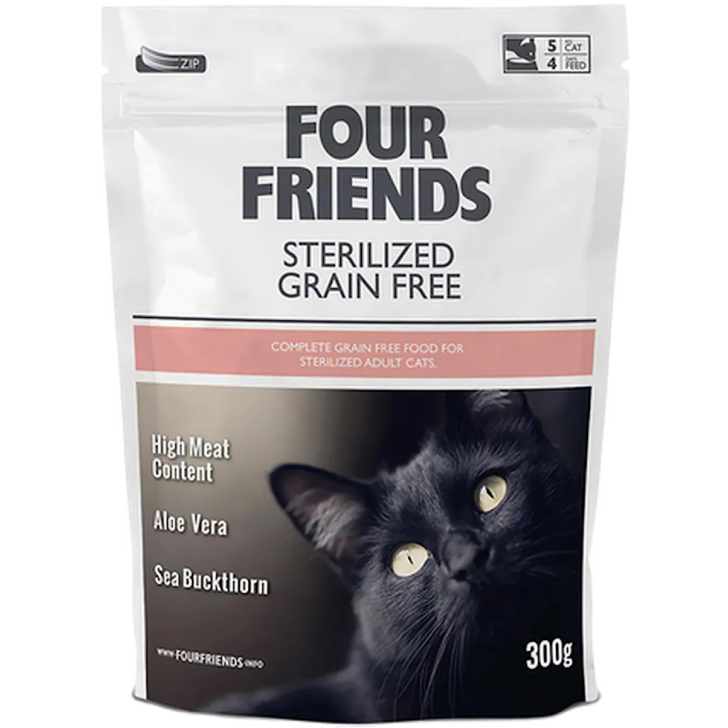 FourFriends Cat Sterilized Grain Free