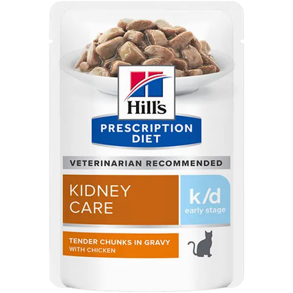 k/d Kidney Care Early Stage Chicken Pouch - Wet Cat Food