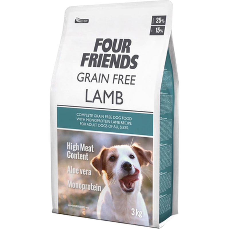 Dog Grain Free Lamb 12 kg - Hund - Hundmat & hundfoder - Torrfoder för hund - FourFriends - ZOO.se