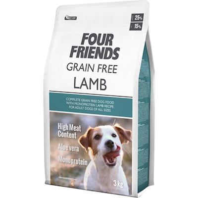 Preview of Fourfriends Dog Grain Free Lamb 12 kg