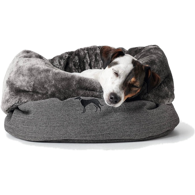 hunter_dog_cat_bed_snuggle_cuddly_cave_pouch_sleep