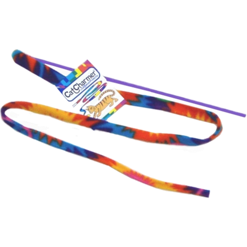 Cat Dancer - Cat Dancer Cat Charmer Rainbow Ribbon 120+30cm - Katt - Kattleksaker - ZOO.se