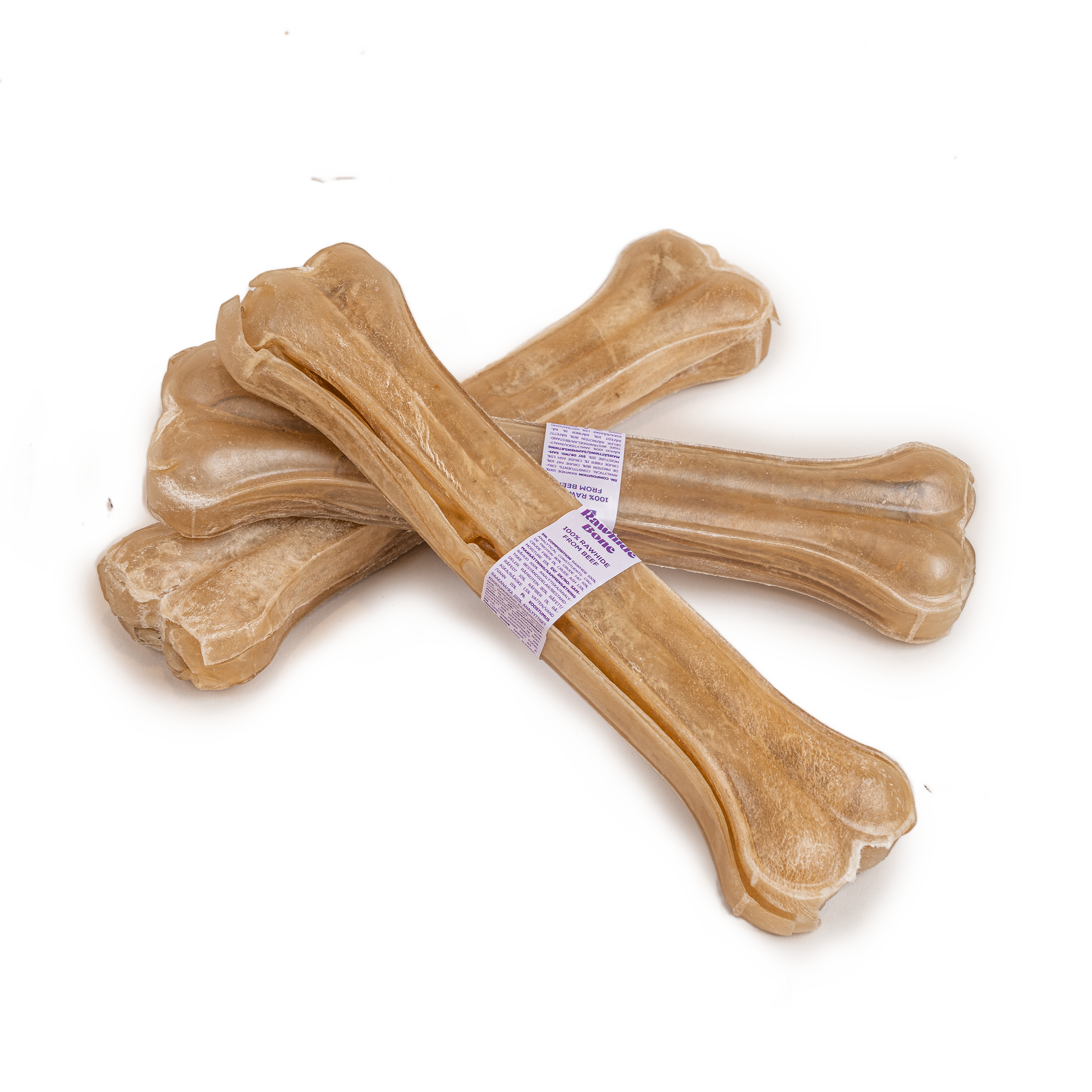 My favourite DOG - Pressed Rawhide chew Bone - Natural 26 cm - Hund - Hundgodis - ZOO.se