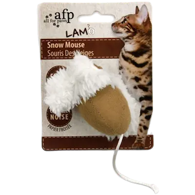 LAM Snow Mouse Cat Toy