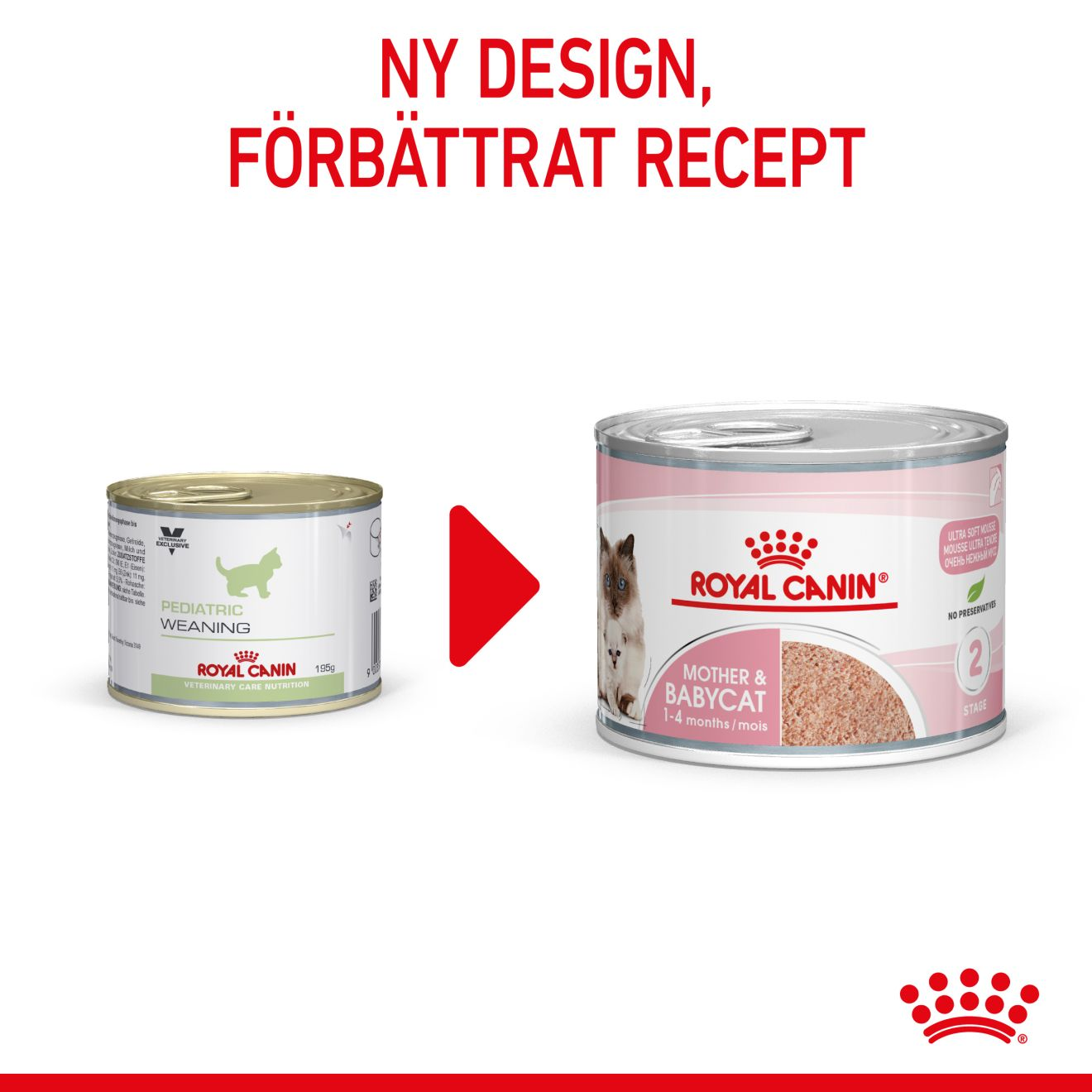 Mother & Babycat mousse