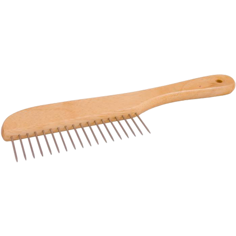 KW - Smart Wooden Comb - Hund - Pälsvård Trim & Hundbad - Hundkammar & Mirakelkammar - ZOO.se