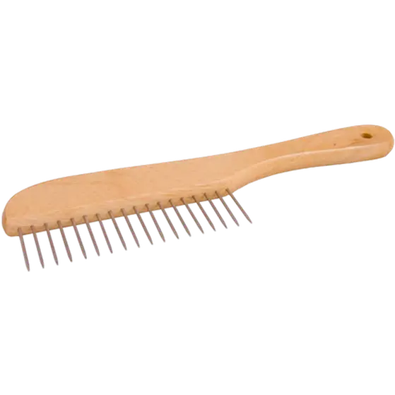 Wooden Comb Brown 22 cm