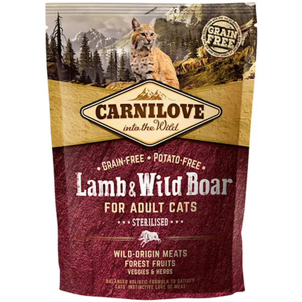 Cat Lamb & Wild Boar for Sterilised 400 g