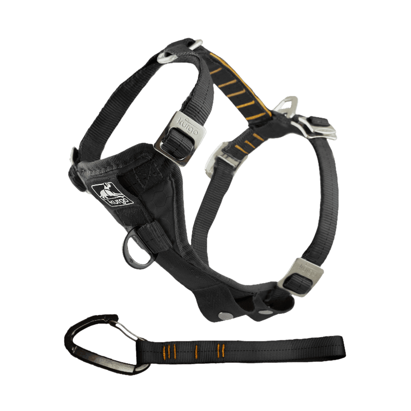 Kurgo - Enhanced Tru-Fit Car Smart Harness Black XS 2-5kg - Hund - Hundburar - ZOO.se