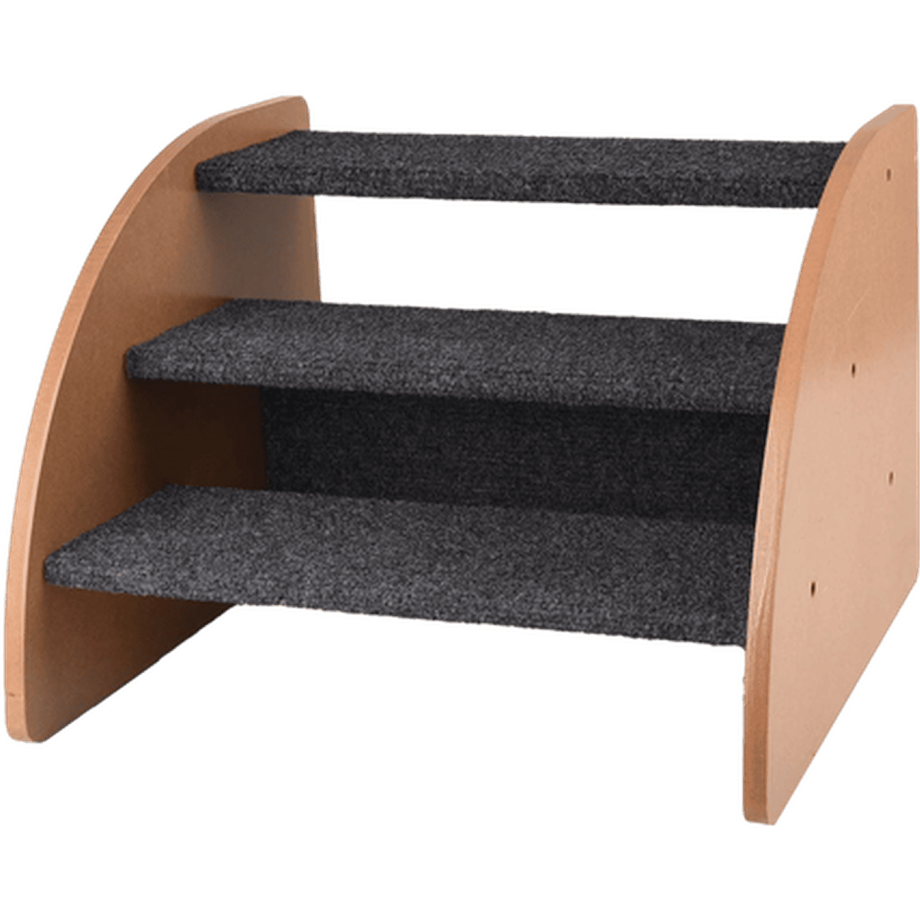 Dog Step Karpi Grey 38,5x41,5x30 cm Hundetrapp ZOO.no