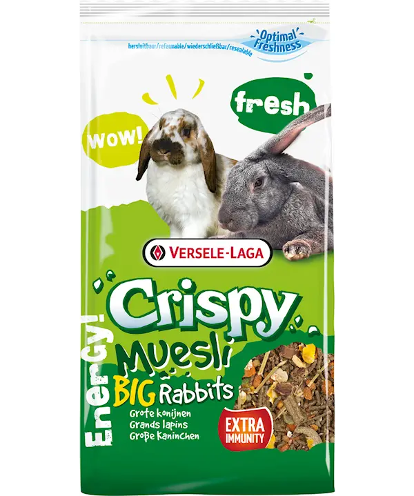 Crispy Muesli Store kaniner 2,75 kg