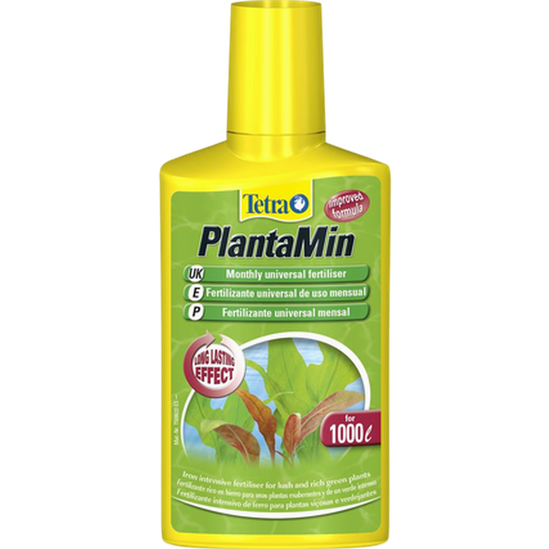 Tetra - Plantamin 250ml - Akvaristik - Vattenpreparat för akvarium - Växtnäring för akvarium - ZOO.se