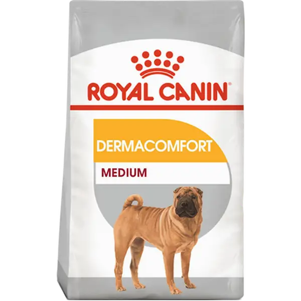 Dermacomfort Adult Medium Torrfoder för hund