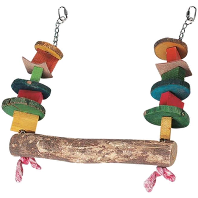 Flamingo - Parrot Swing with Beads Multicolored 1 st - Fågel - Fågel - ZOO.se