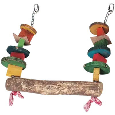 Parrot Swing with Beads