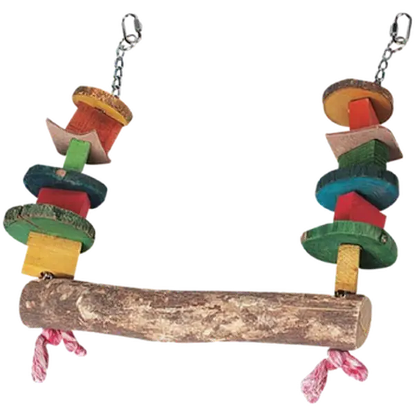Parrot Swing with Beads