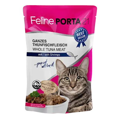 Feline Tuna with Shrimps Cat Pouch